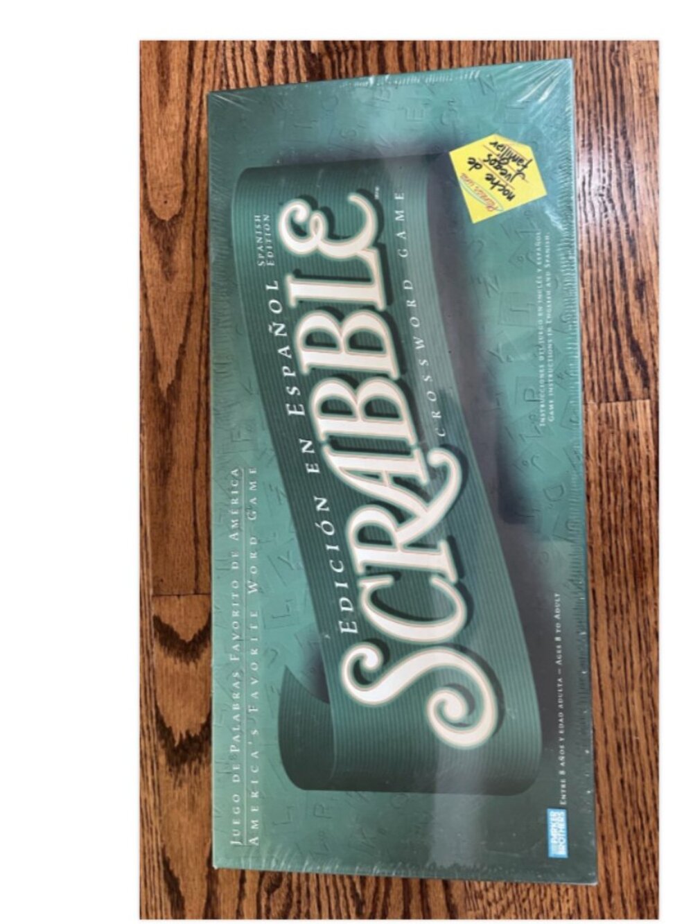 Scrabble Edición en Espanol SPANISH EDITION Hasbro Board Game New Sealed